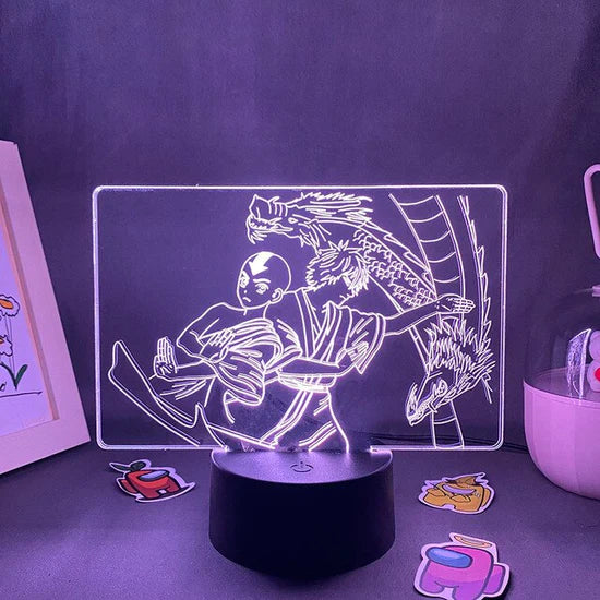 Aang & Zuko Dragon LED Light
