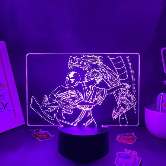 Aang & Zuko Dragon LED Light